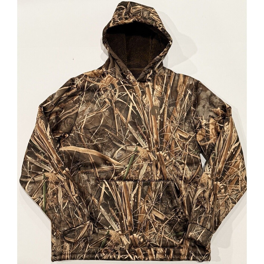 Gator Waders Insulator x Realtree Max-7 Hoodie Mens XL Camo Pullover Hunting